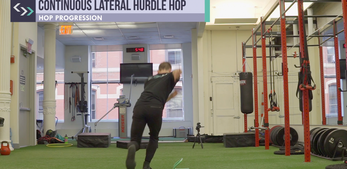 Continuous Lateral Hurdle Hop