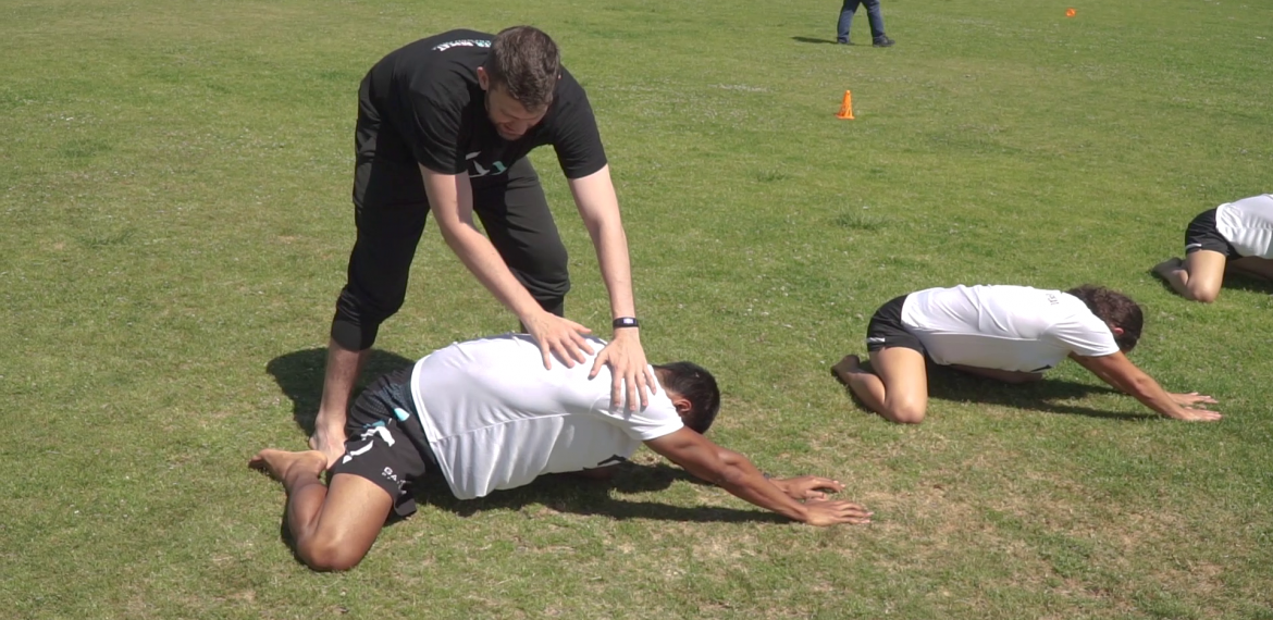 Adductor with Lat Stretch (field)