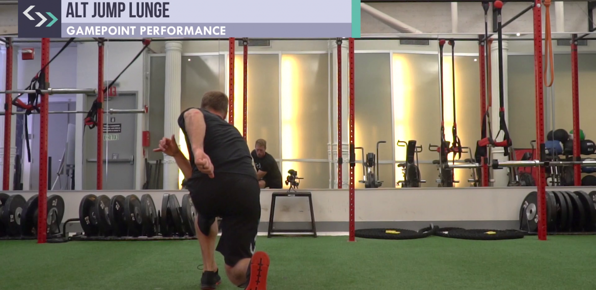 Alternating Jump Lunge