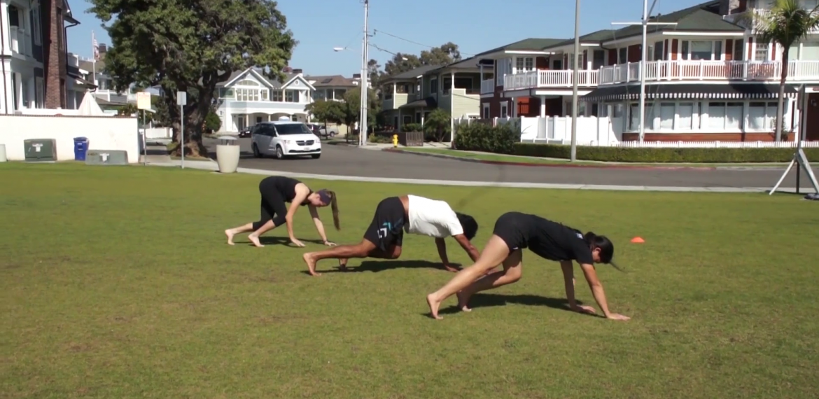 High Hip Reverse Crawl Field